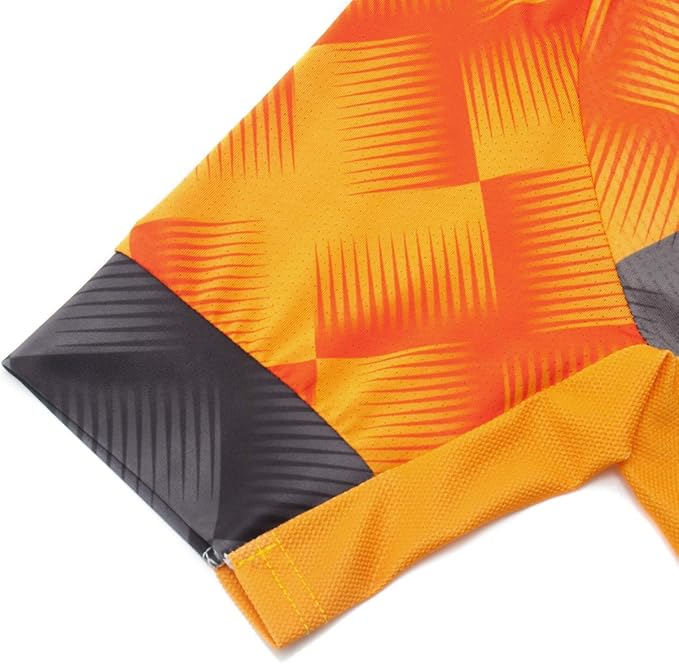 Men's Cycling Jersey Short Sleeve Bike Shirts Bicycle Jacket with Pockets