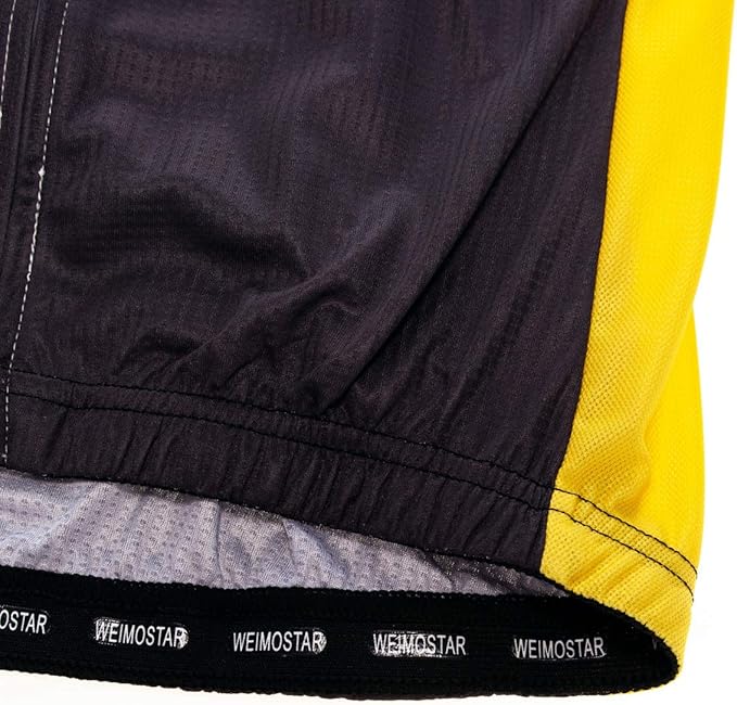 Men Cycling Jersey Skull Bike Short Sleeve Tops Quick-Dry Reflective 3-Pockets S-3XL