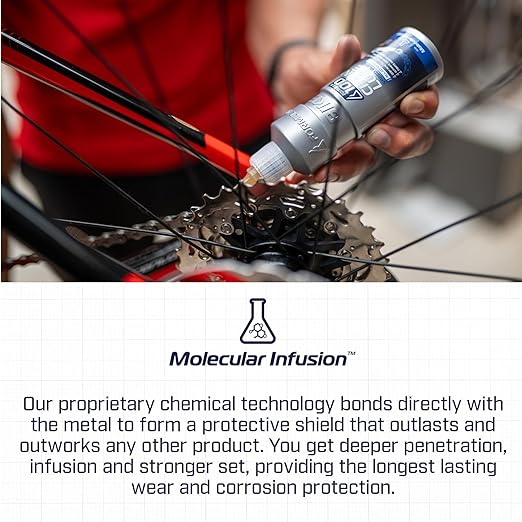 All Conditions Bike Chain Lube – All-Weather Lubricant for Bicycles & Electric Bikes – Protects Against Wear, Reduces Friction, Fights Corrosion – 120ml (4.06 oz)