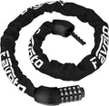 Favoto Bike Chain Lock, 5 Digit Combination Anti-Theft Bicycle Lock, 3.3 feet Long, Ideal for Outdoor Motorcycle E-bike Bikes Gate Fence Ladder Lawn Mower