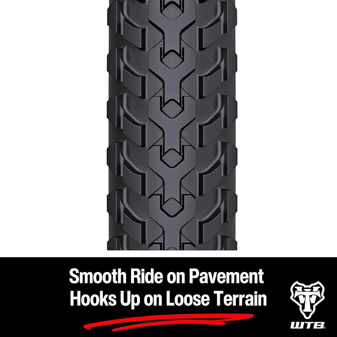 WTB All-Terrain Hybrid Bike Tire (700c/26) Wire Bead - Smooth on Pavement - Grippy on Loose Terrain - Commuting & Touring