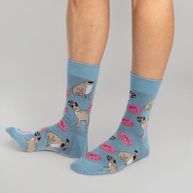Good Luck Sock Novelty Crew Socks for Adults - For Men, Women and Teens