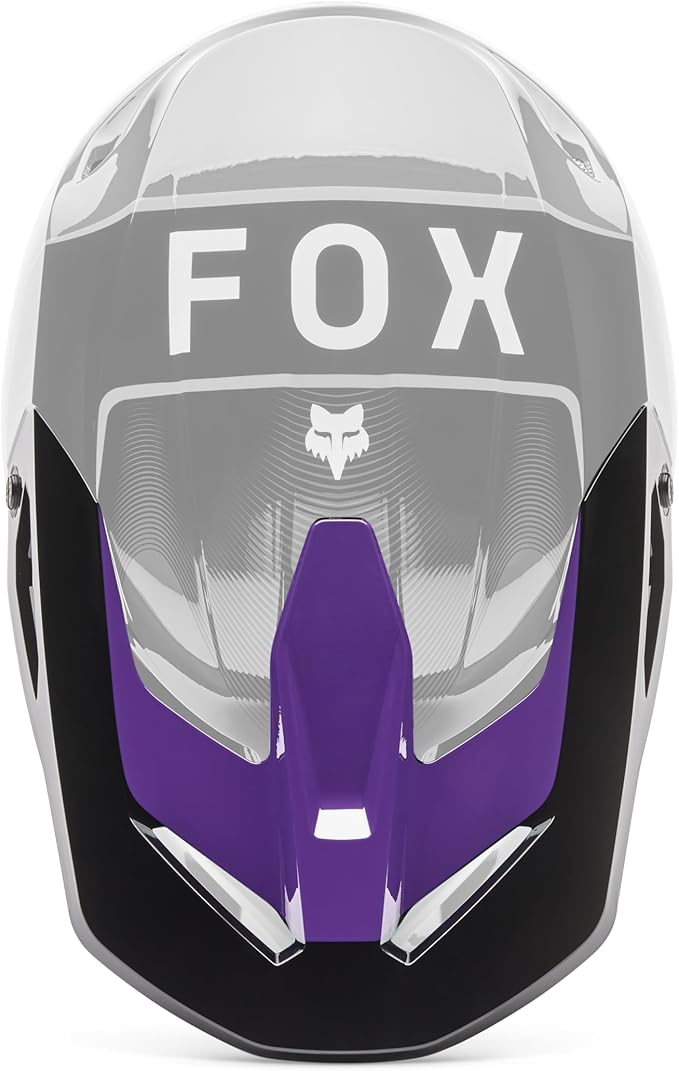Fox Racing V1 Helmet Motocross Dirt Bike Visor, Grape Collect, Large