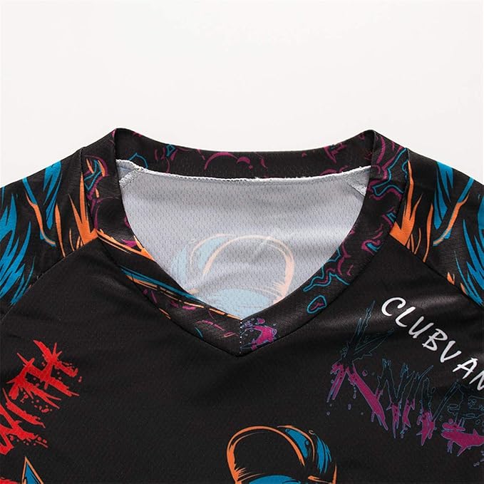 Men's Racing Shirts Summer Motocross Jersey Bicycle Sportswear MTB Jersey Long Sleeve Mountain Bike Clothes