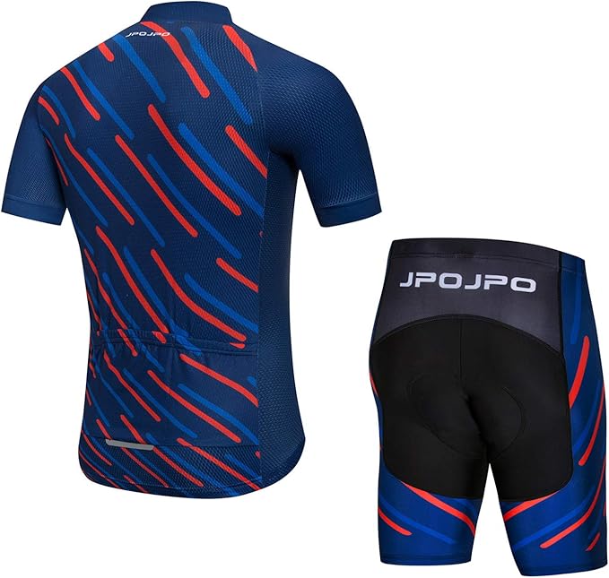 Hotlion Men's Cycling Jersey Set Summer Cycling Clothing Suit Pro Team Bike Clothes Road Biking Outfits Bicycle Kit for Men