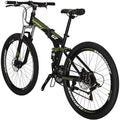 EUROBIKE Folding Bike,Folding Bike for Adults,21 Speed Bike,26/27.5 Inches, Dual Suspension Bike | Dual Suspension Bike