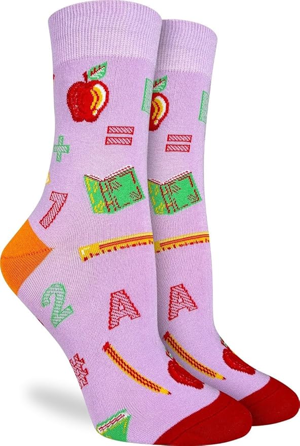 Good Luck Sock Novelty Crew Socks for Adults - For Men, Women and Teens