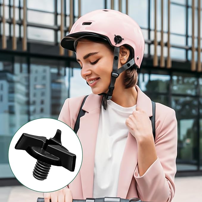 12 PCS Motorcycle Helmet Visor Screws, Motorcycle Helmet Screws with 12PCS Rubber Washers Motorcycles Helmets Accessories Helmets Visor Replacement Set for Motor Bike