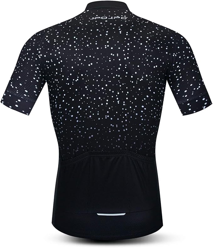 JPOJPO Men's Cycling Jersey Bike Shirt Short Sleeve MTB Summer Clothing Bicycle Tops Jacket S-3XL