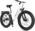 ANCHEER 26" Electric Bike for Adults, 1000W Peak Motor, 28MPH Speed, 60 Miles, 48V 15Ah Removable Battery, Fat Tire Electric Bike Off-Road EBike for Men & Women, UL2849 Compliant, 7 Speed, RoverL/H