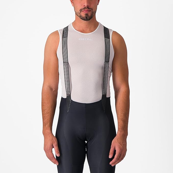 CASTELLI Men’s Pro Mesh 2.0 Sleeveless Jersey, Breathable Cycling Mesh Base Layer for Road, Gravel Biking & Racing