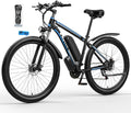 E·Bycco 34 MPH 70 Miles Long Range 1000W Electric Bike for Adults – 29" Tire 48V 17.5Ah Removable Battery, 21 Speed, Fast City Commuter Pedal Assist E-Bike for Snow Sand, E8