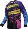 Cycling Jersey Long Sleeve Men's Mountain Bike Motocross Jersey Long Sleeve MTB T-Shirt