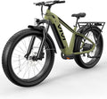 Vivi ACE01 Electric Bike for Adults,26" x 4.0 Fat Tire Ebike,1500W Peak Motor Torque Sensor Electric Mountain Bike,25MPH Electric Bicycle with 48V 15AH Battery,Hydraulic Brake,SGS Certified to UL2849