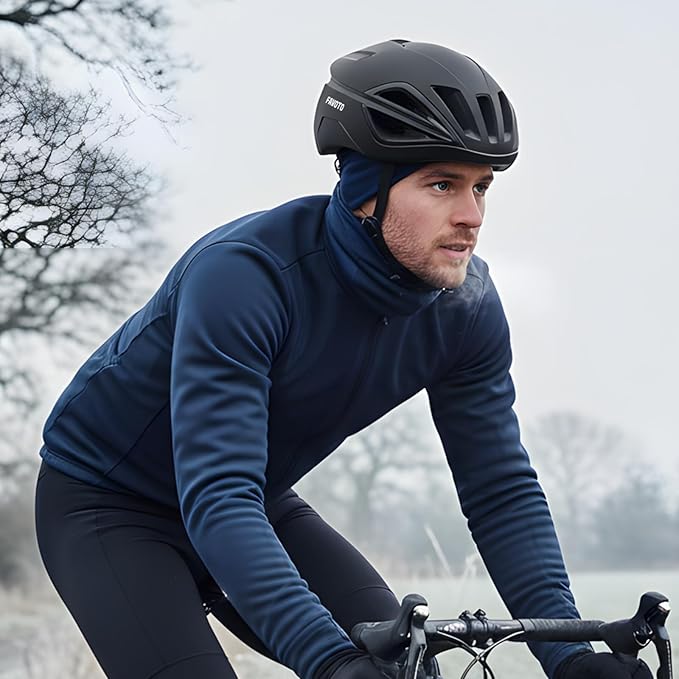 Favoto Adult Bike Helmet for Men & Women, Lightweight Cycling Helmet with Adjustable Fit, Sleek Streamlined Design, Road Commuter & Mountain Riding