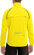 Little Donkey Andy Men's Quick-dry Running Jacket, Convertible UPF 50+ Cycling Jacket Windbreaker with Removable Sleeves