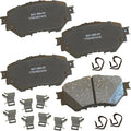 Bendix Premium SBC1759 Ceramic Front Brake Pads for Mazda 3 2018-2014, 3 Sport 2017-2014
