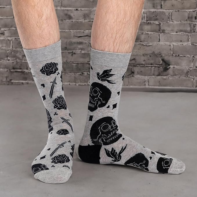Good Luck Sock Novelty Crew Socks for Adults - For Men, Women and Teens