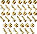 20 PCS Brake Olive and Barb Kit - Bike Brake Olive and Brass Connecting Insert Kit for Shimano BH59/BH90 Hydraulic Disc Brake Hose