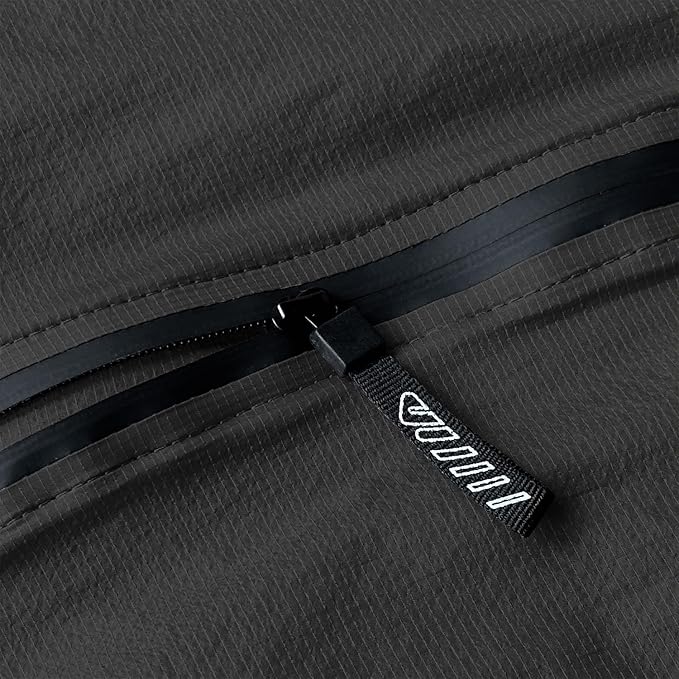 Wulibike Mens Windbreaker Jackets Lightweight men's cycling jacket with Hood Unisex Packable Golf Running Wind Breaker Jacket