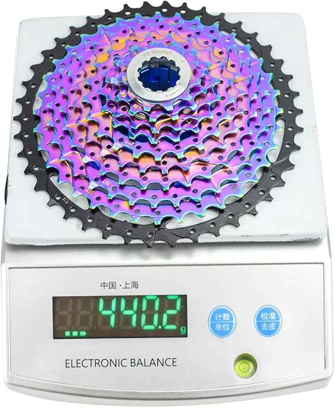 VG SPORTS 8/9/10/11/12 Speed Ultra-Light Bike Cassette for Mountain Bike 11-40T/11-42T/11-46T/11-50T/11-52T MTB Cassette Lightweight Aluminum Bracket Cassette