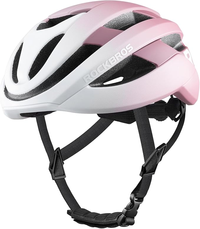 ROCKBROS Bike Helmet for Adults, Size 54-62 cm for Riders, Microshell, Adjustable Dial, Interior Padding, Air Vents, Mountain & Road Bike MTB Commuting