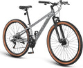 SPATIAL Mountain Bike, 20/24/26/27.5/29 inch Outdoor Cycling Bike,21/8 Speed Lightweight Aluminum Frame | Dual Disc Brakes,Adjustable Ergonomic Seat for Men Women Adult Teens