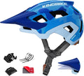 KINGBIKE NTA-8776 Mountain Bike Helmet Professional Ebike Helmets with 3-Level Adjustable Visor & Camera Mount E-MTB Helmet for Adults Men Women Youth E-Bike Safety Certified