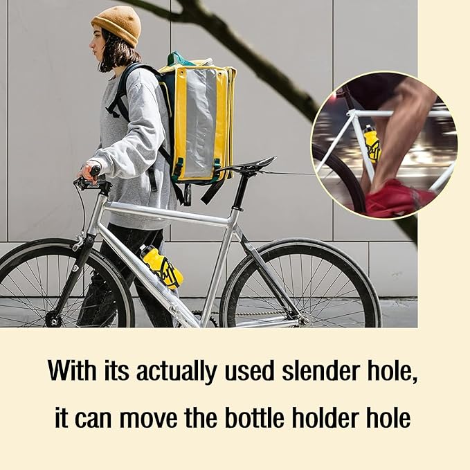 1Pcs Adjustable Bike Water Bottle Cage Bracket Adapter for Mountain and Road Bikes Cage Holder for Bottle Bracket Adapter