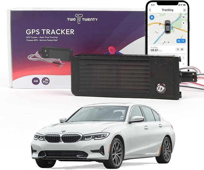 GPS Tracker – Real-Time Tracking Global Coverage - Wired Connection – for Cars, Trucks, RVs, Motorcycles – Anti-Theft Device with App Control - Subscription Required - Cancel Anytime - TT03 Model