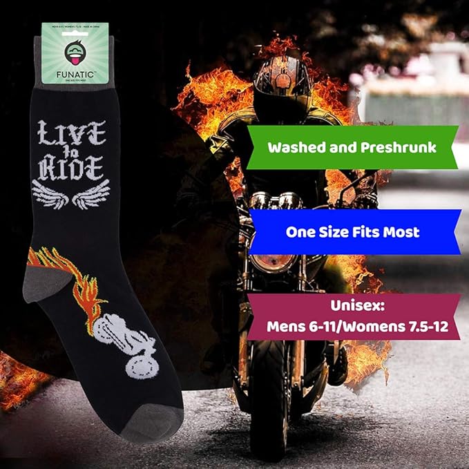 FUNATIC Funny Outdoor Themed Socks for Men Women - Novelty Gifts For Golfing, Fishing, Hunting, Bigfoot, Pickleball, and More