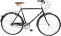 Tracer Osaka Hybrid Bikes, Steel Frame, Shimano Nexus Inter 3/7 Speed, Brown Seat Brown Grips, Road Bike, City Bike, Multiple Colors