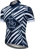 Weimostar Men's Cycling Jersey Men Mountain Bike Jerseys Short Sleeve Tops S-5XL