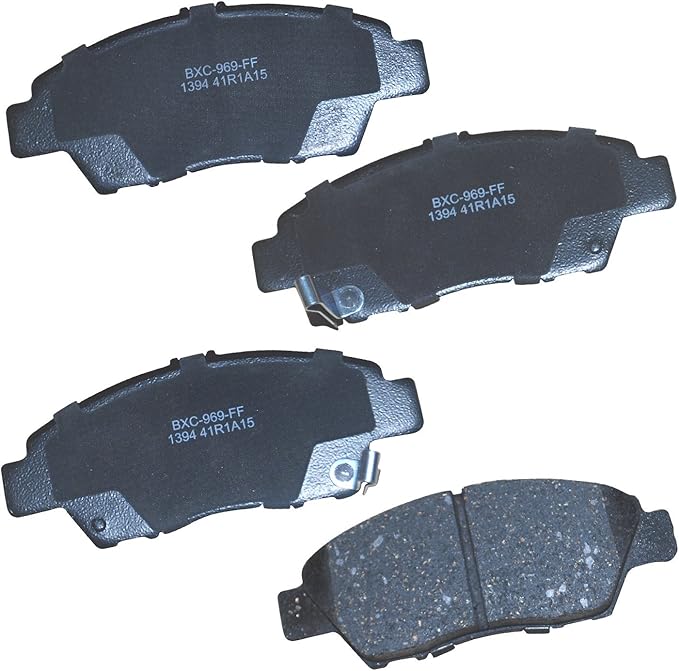 Bendix Premium SBC1394 Ceramic Front Brake Pads for Honda City 2020-2015, CR-Z 2012-2011, CR-Z 2015-2014, Fit 2020-2009