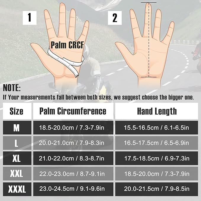 COFIT Motorcycle Gloves Breathable, Touchscreen Motorbike Gloves Anti-Slip with Good Grip Hard Knuckles Protection for Men Women Motocross, BMX ATV MTB Cycling, Road Racing - Yellow L