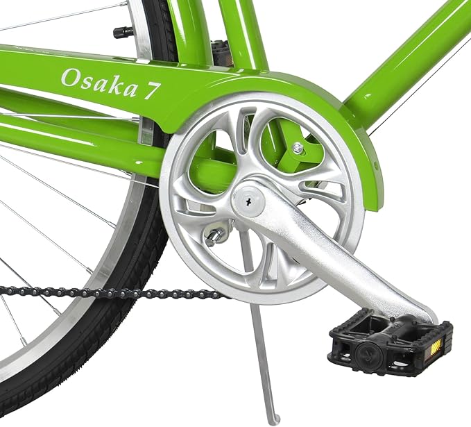 Tracer Osaka Hybrid Bikes for Women/Men,Steel Frame, 7-Speed/Inter-3 Speed, 700c Wheels,City Bike,Comfort Bike,Commuter Bike,Womens Bike Multiple Color