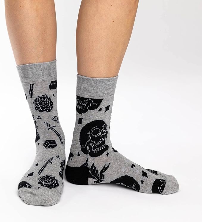 Good Luck Sock Novelty Crew Socks for Adults - For Men, Women and Teens