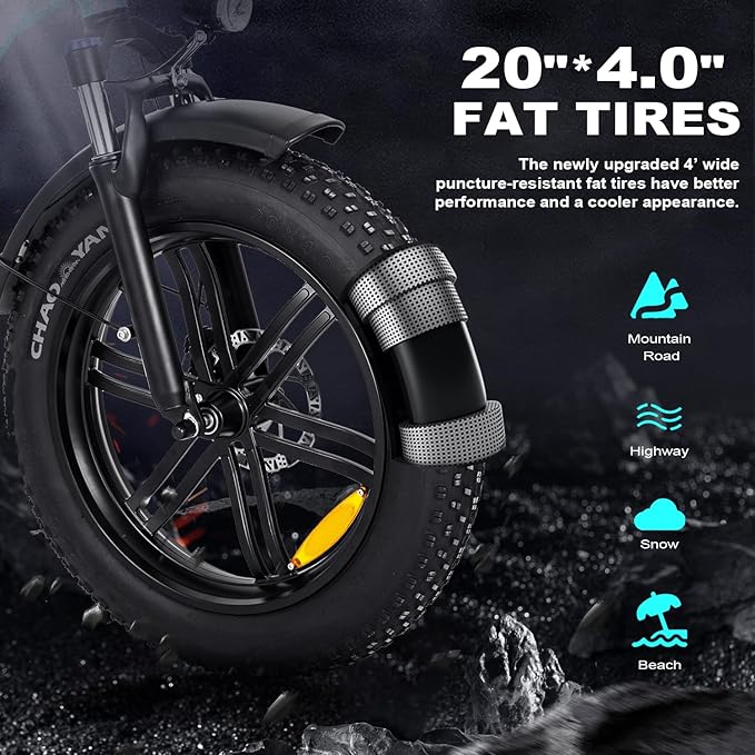 ZNH Electric Bike for Adults, 1000W Peak Motor 28MPH Mountain Ebike, 48V 13Ah Removable Battery Up to 65 Miles, 26" Electric Bicycle with 21-Speed Gear & Front Suspension, UL 2849 Certified