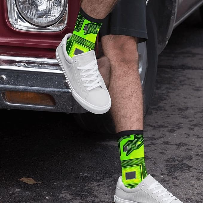 Novelty Crew Socks Crazy Socks For Women & Men