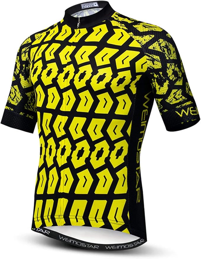 JPOJPO USA Cycling Jersey Men Road Bike Shirt Summer Biking Tops Short Sleeve Bicycle Clothes Cycle Wear Breathable