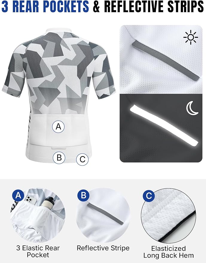 Cycling Jersey Set Short Sleeve Suits Men Bike Clothing Road Bicycle Shorts Padded Outfits