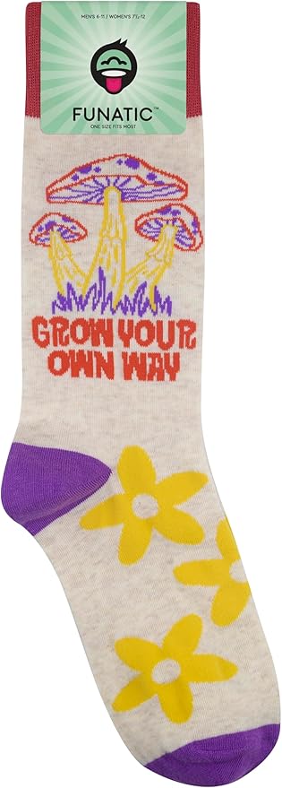 FUNATIC Funny Outdoor Themed Socks for Men Women - Novelty Gifts For Golfing, Fishing, Hunting, Bigfoot, Pickleball, and More