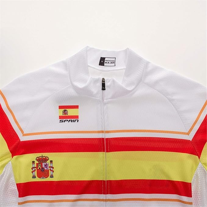Cycling Jerseys Men Bicycle Short Sleeve Summer Shirt Bike Biking Tops Riding Clothing Flag