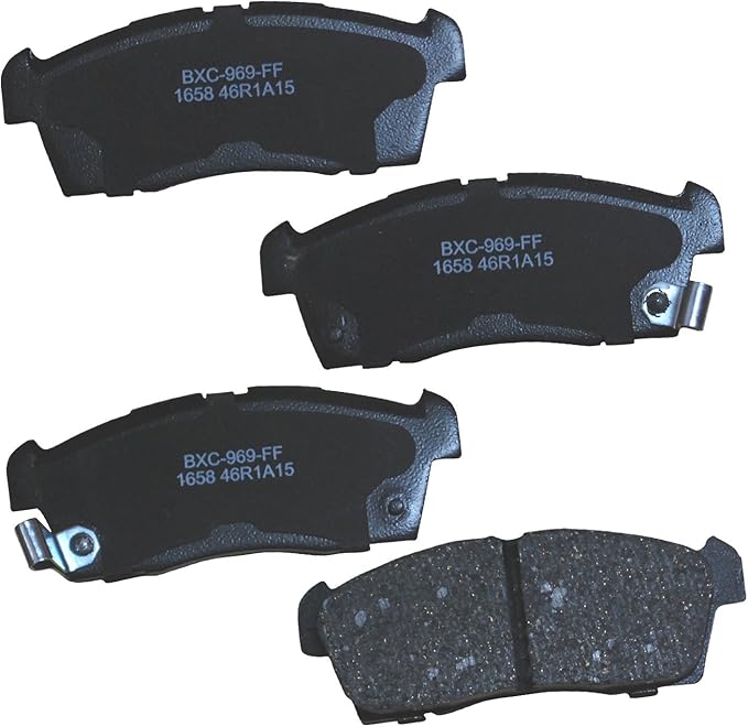 Bendix Premium SBC1658 Ceramic Front Brake Pads for Mitsubishi i-MiEV 2012, i-MiEV 2014, i-MiEV 2016, Suzuki Ignis 2020-2018