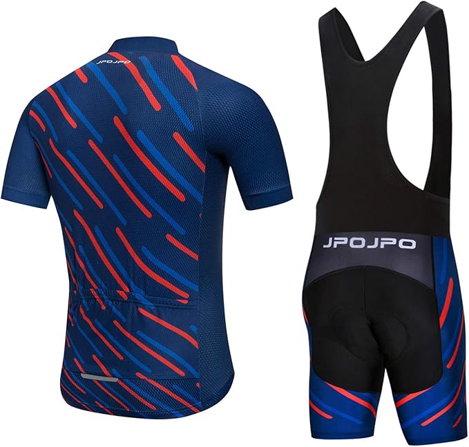 Hotlion Men's Cycling Jersey Set Summer Cycling Clothing Suit Pro Team Bike Clothes Road Biking Outfits Bicycle Kit for Men