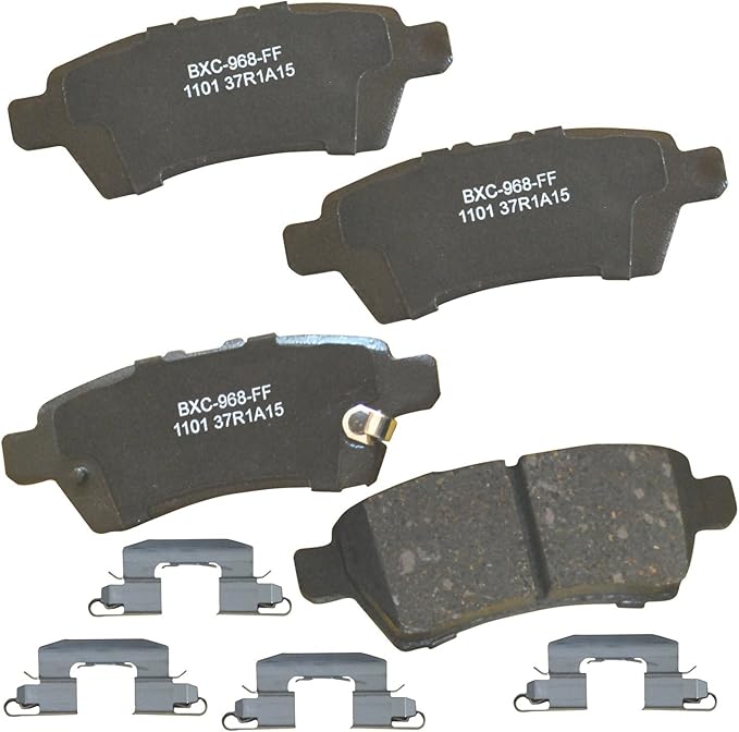 Bendix Premium SBC1101 Ceramic Rear Brake Pads for Nissan Pathfinder 2012-2005