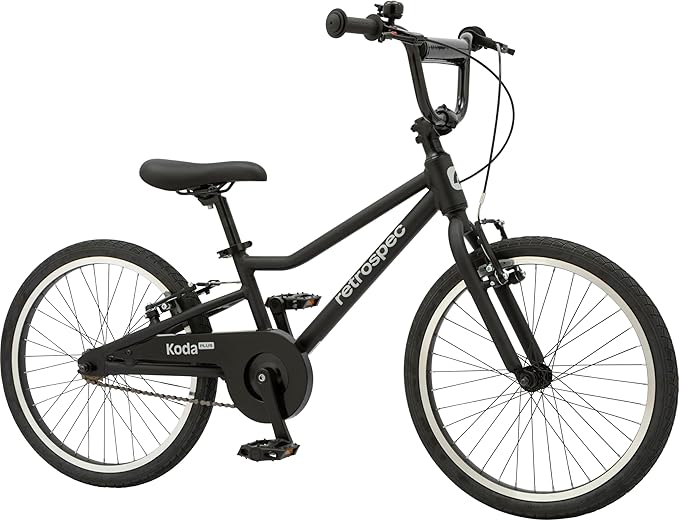 Retrospec Koda Plus Kids Bike for Boys & Girls Ages 6-8 Years - 20" Children's Bicycle, Adjustable Seat & Handlebars