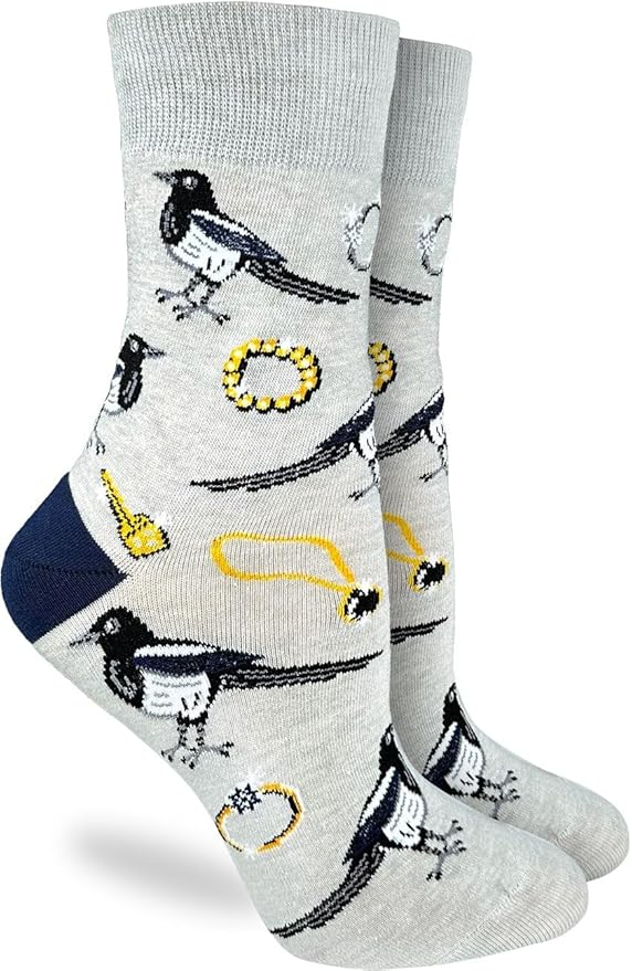 Good Luck Sock Novelty Crew Socks for Adults - For Men, Women and Teens