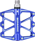 Mountain Bike Pedals 9/16" Alloy Lightweight MTB Pedals Sealed Bearing Flat Road Pedals