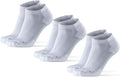DANISH ENDURANCE Cycling Socks, Ankle Length, Breathable, Cushioned, Biking Socks for Men & Women, 3 Pack